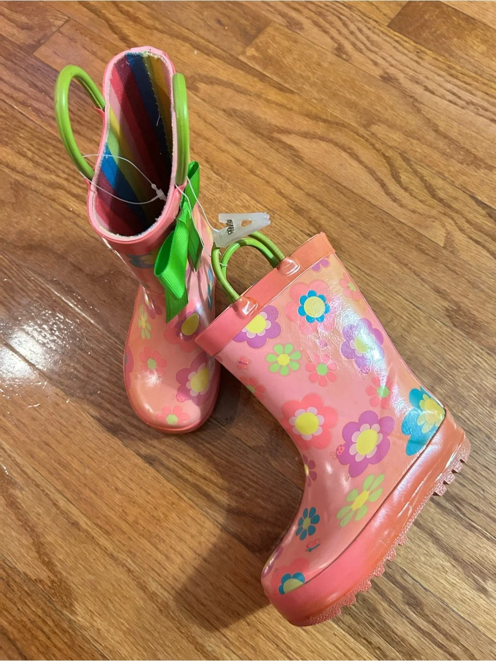Circo girls rain boots size 6/7 NWOT